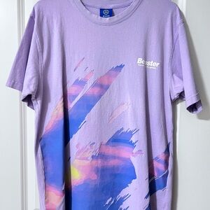 Purple Beaster cotton t-shirt #skater Graphic Men's Shirt